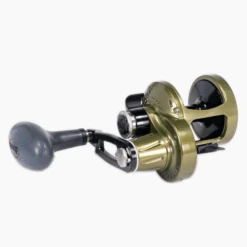 Accurate Boss Valiant BV-400 Single-Speed Lever Drag Reels -JH Tackle Store ACCURATEBV400ODGREENBLACK