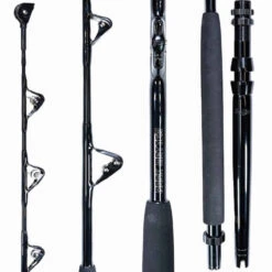 Dark Matter Custom Standup Rods 15 Dark Matter Custom Standup Rods -JH Tackle Store Dark Matter Custom Standup Rods EVA AFTCO Uni Butt Blackout BLKO