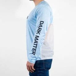 Dark Matter Long Sleeve Performance Shirt -JH Tackle Store Dark Matter Performance Shirt Blue side BL