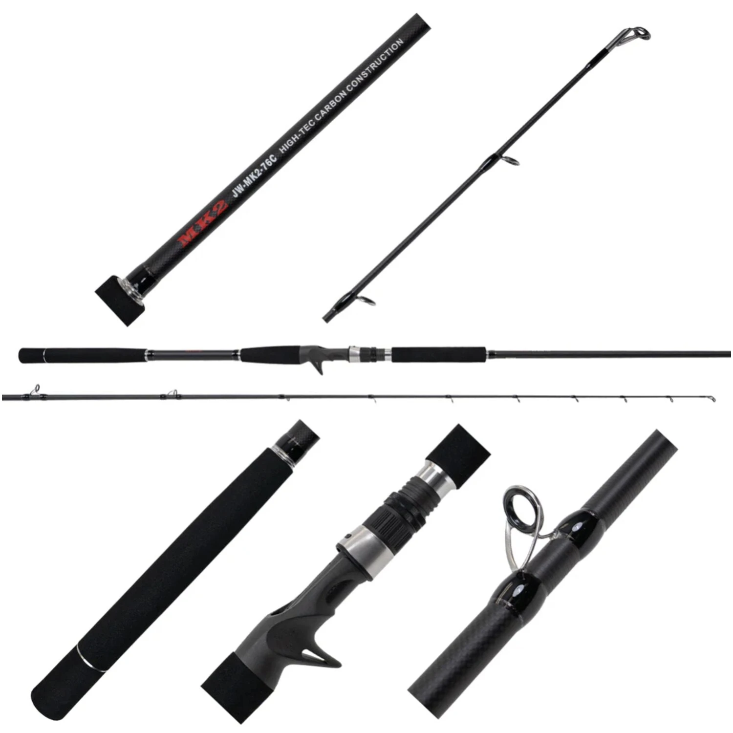 Jigging World MK2 Nano Carbon Casting Rods 1 Jigging World MK2 Nano Carbon Casting Rods