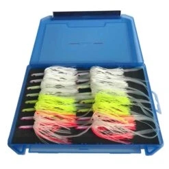 Tsunami Glass Minnow Teaser W/ Silicone Skirt Bundle